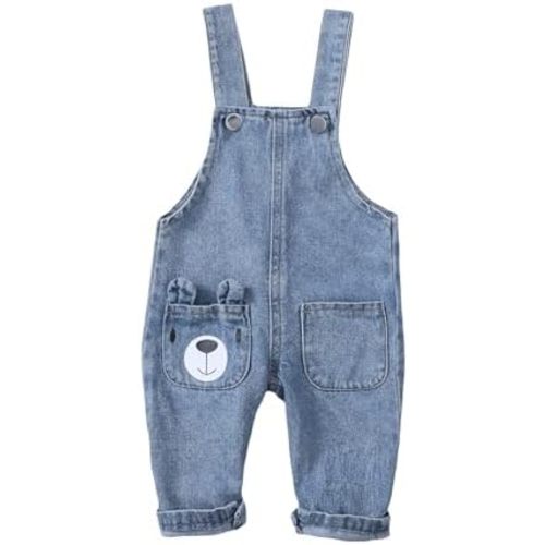 Baby Girls Overalls Baby Denim Romper Outfits Infant Girls Jeans Jumpsuit