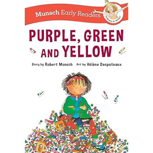 Purple, Green and Yellow Early Reader