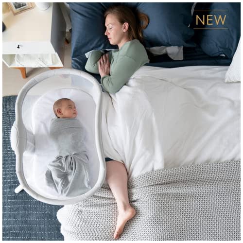 HALO 3.0 BassiNest, Baby Swivel Bassinet, Grey