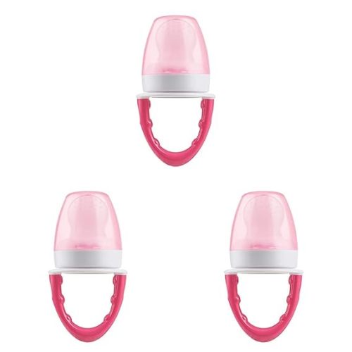 Dr. Brown's - Fresh Firsts Silicone Feeder - Pink, 3 pk