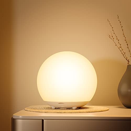 Night Light for Kids Morfone Baby Night Light with Soft Warm Light & Auto 8 Color Changing Dimmable Rechargeable Nursery Night Light with Touch Control & Timer Setting for Breastfeeding Up to 200H