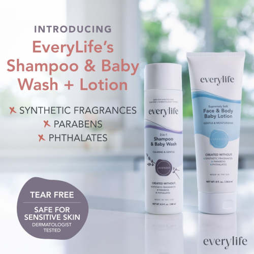 Baby Bath Bundle | Gentle Shampoo & Body Wash for Newborns – EveryLife