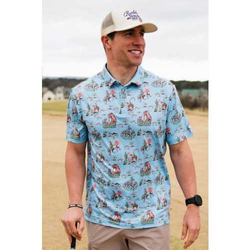 Performance Polo - Cowboy Up – BURLEBO