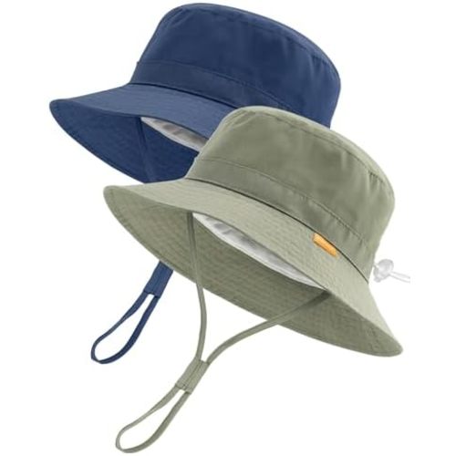 FURTALK Baby Sun Hat Toddler Boys Girls Bucket Hat for Kids 0-5 Years UPF 50+ Sun Protective Child Summer Beach Hats