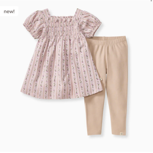 Farmhouse Floral Tunic & Pants Set – Burt's Bees Baby
