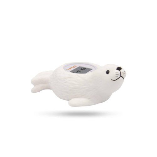 Doli Yearning Upgrade Baby Bath Thermometer Room Temperature| Water Thermometer|Kids' Bathroom Safety Products| Baby Bath(Seal Shape)℃/℉, LCD