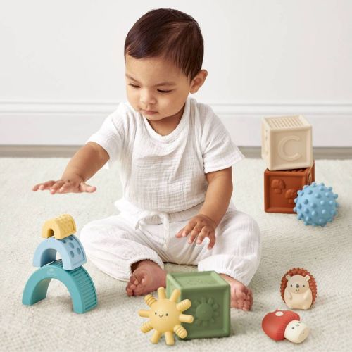 Itzy Ritzy Blocks Stacking Toy - 10pc