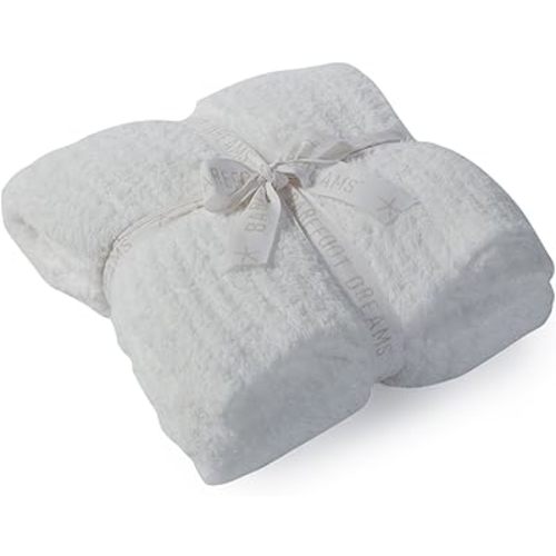 Barefoot Dreams® CozyChic® Ribbed Throw, White, 54"x72"