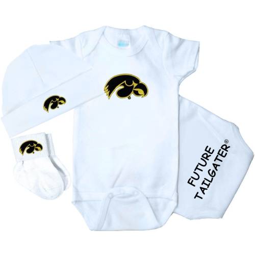 Iowa Hawkeye 3 Piece Baby Clothing Gift Set