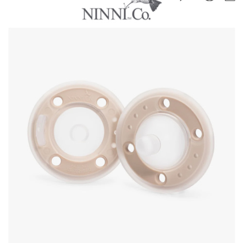 Ninni Pacifier Oatmeal 2 Pack