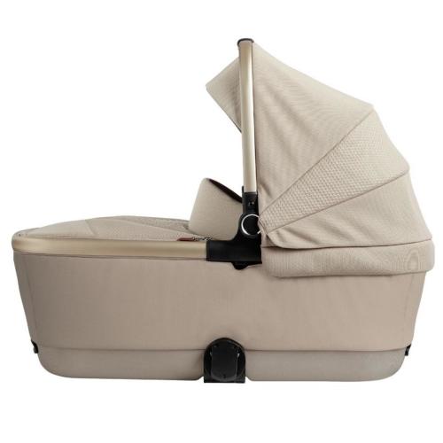 Silver Cross Reef 2 Folding Bassinet - Stone