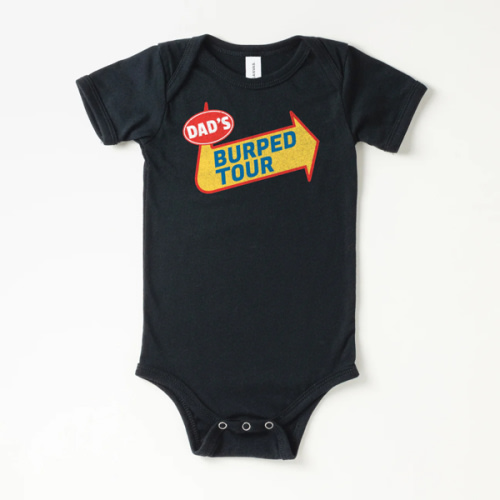 Burped Tour Onesie | All The Small Tees