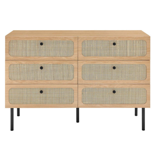 Modway Chaucer 6-Drawer Compact Dresser & Reviews | Wayfair