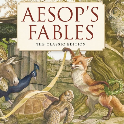 Aesop's Fables Hardcover: The Classic Edition by acclaimed illustrator, Charles Santore (Charles Santore Children's Classics)