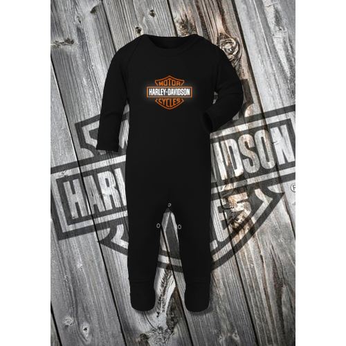 Harley Davidson Babies Long Sleeved Romper Suit - Etsy