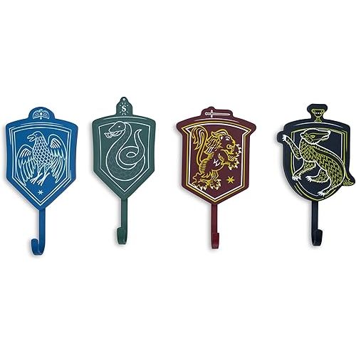 Harry Potter Hogwarts Houses Wall Hooks