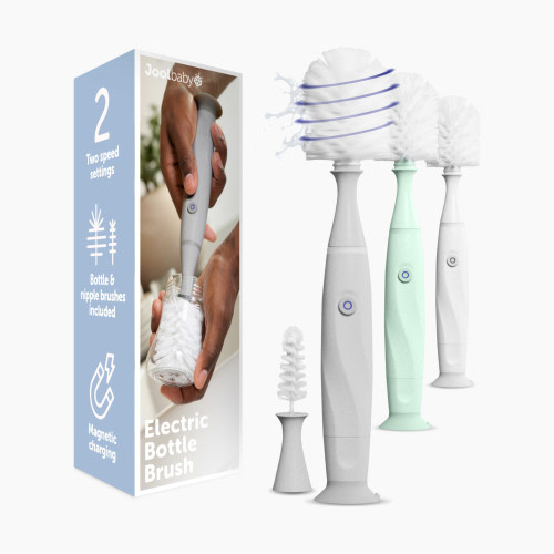 Jool Baby Electric Bottle Brush Cleaner - Gray
