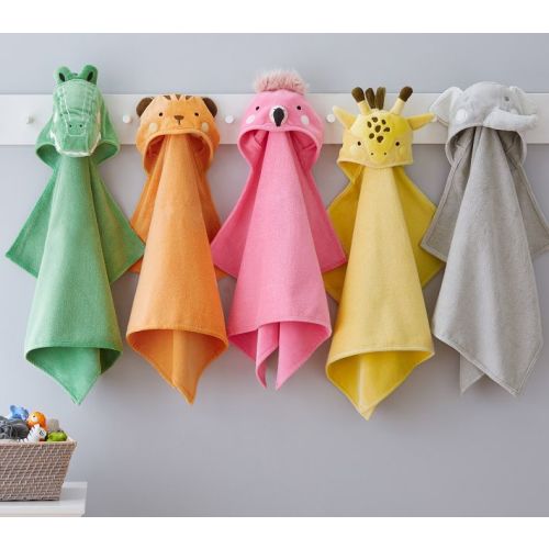 Critter Plush Baby Hooded Towel Collection