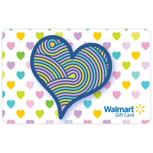 Heart Remix Walmart gift card