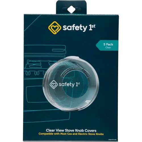 Safety 1st Child Proof Clear View Stove Knob Covers (Set of 5)