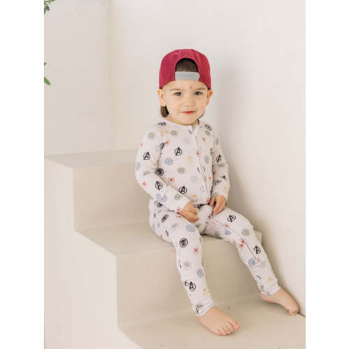 Hero | Bamboo Zip Pajamas