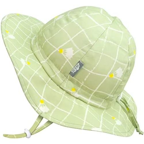 JAN & JUL 50+ UPF Cotton Sun Hat with Wide Brim for Toddler Girls