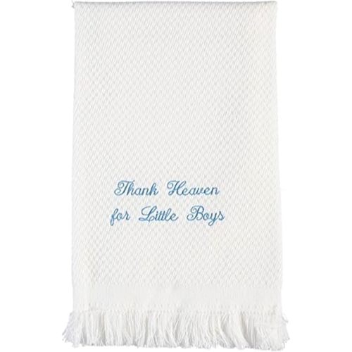 Julius Berger Baby Blanket with Belgian Lace – Elegant Heirloom Blanket for Special Occasions
