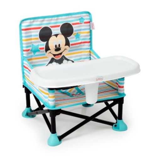 Bright Starts Disney Baby Pop N Sit Portable Booster Seat - Mickey