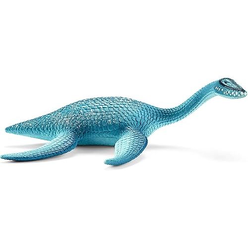 Schleich Dinosaurs Realistic Plesiosaurus Figurine with Bendable Neck - Authentic and Highly Detailed Prehistoric Jurassic Dino Toy, Highly Durable for Education and Fun for Boys and Girls, Ages 4+