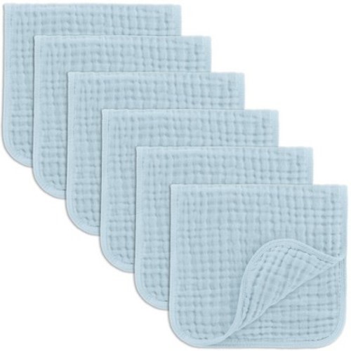 Muslin Burp Cloths Large 100% Cotton by Comfy Cubs