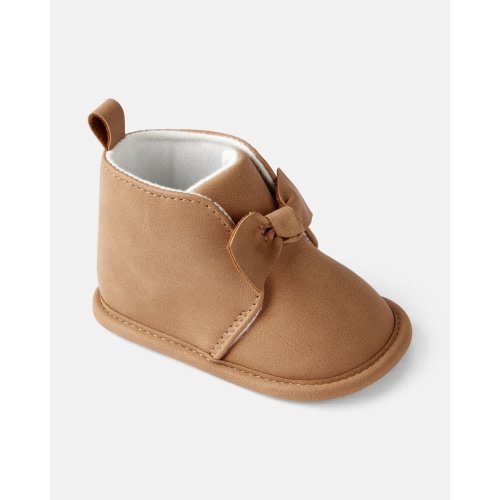 Baby Girl Bow High-Top Casual Shoes - Brown - OshKosh | Carter's