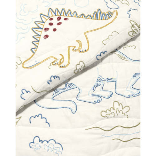Dinosaur Island Baby Quilt