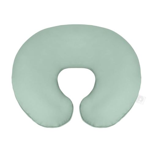 Boppy Nursing Pillow Organic Original Support, Soft Pine, Ergonomic Nursing Essentials for Bottle and Breastfeeding, Firm Hypoallergenic Fiber Fill, with 100% Organic Cotton Nursing Pillow Cover