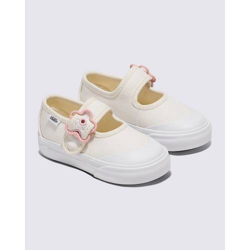 Todder Mary Jane Shoe in Marshmallow White | Vans
