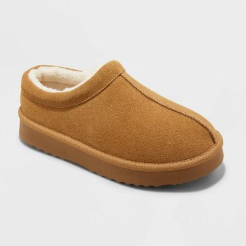 Women's Kaya Genuine Suede Clog Slippers - Auden™ Brown 10