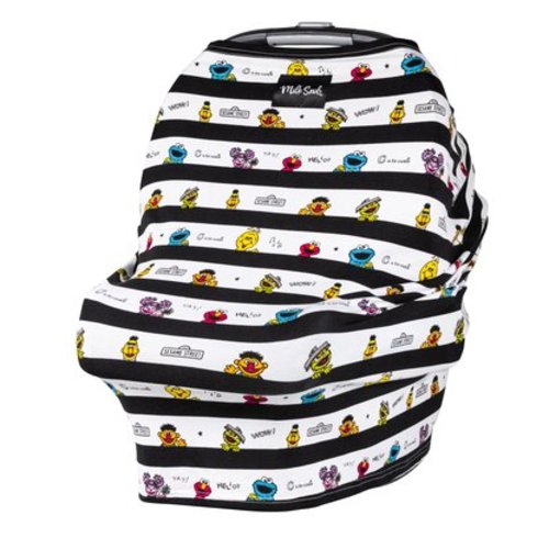 Milk Snob Cover, Sesame Street Silly Stripes