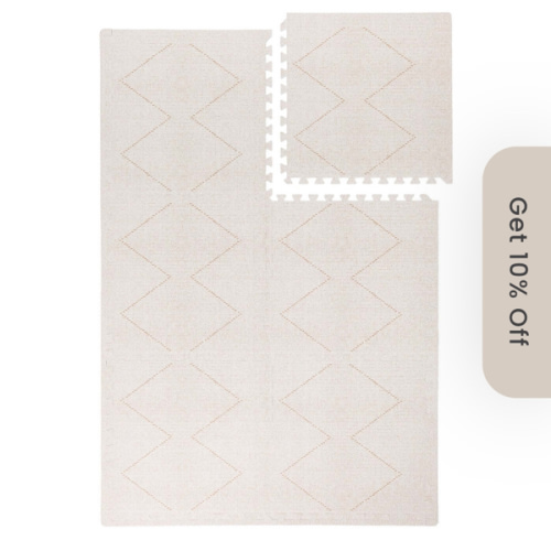 Haven Playmat | Tulum - Bone (4x6)