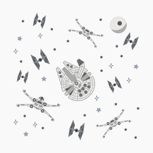 Lambs & Ivy Wall Decals - Star Wars Squadron