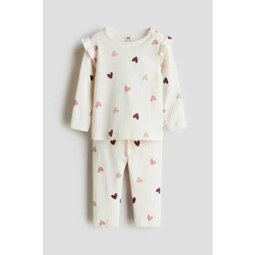RIBBED COTTON SET