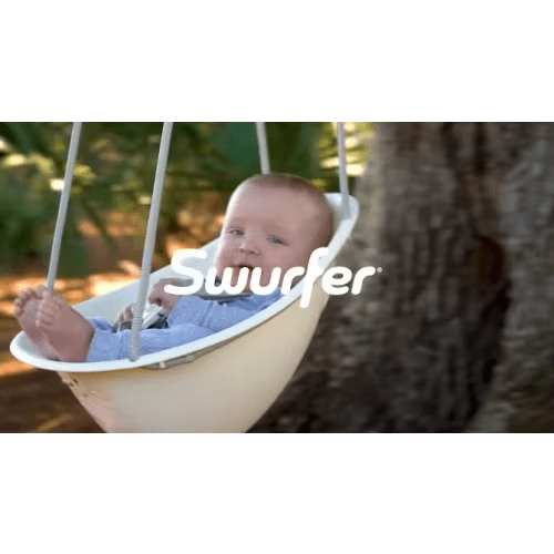 Flybar Swurfer Coconut Toddler Swing - Ivory