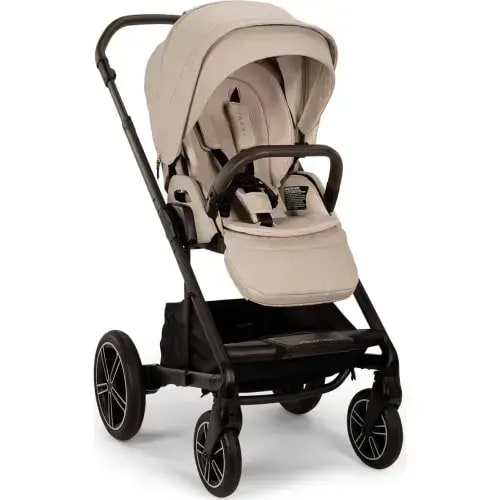 Nuna Mixx Next Stroller with MagneTech Secure Snap- Biscotti
