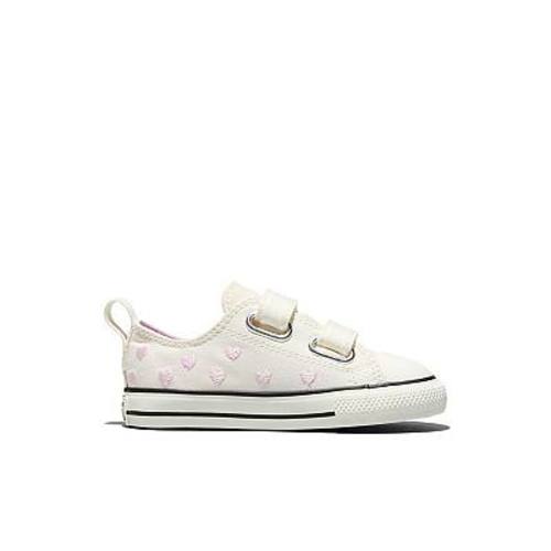 Converse Chuck Taylor All Star Hearts 2V Toddler Girls Casual Sneakers