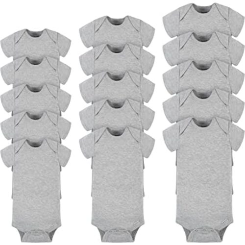 Gerber Unisex Baby 15 Piece Onesies Bodysuit Multi Size Pack
