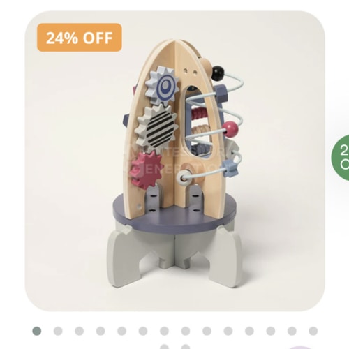 Montessori STEM Rocket - 4 Lessons in a Single Toy!