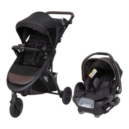Baby Trend Tango Pro Stroller Travel System with Ally 35 Infant Car Seat, Multi-Position Reclining Seat and Adjustable Footrest, Uptown Brown