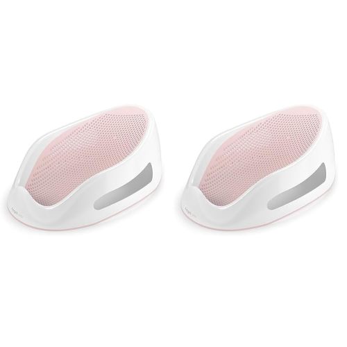 Angelcare Baby Bath Support (Pink) | Ideal for Babies Less Than 6 Months Old (Pack of 2)