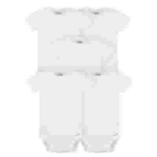 Gerber Baby Boy or Girl Gender Neutral Onesies Brand Premium Cotton Interlock Bodysuits, 5-Pack