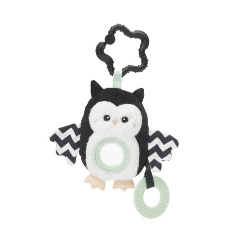 Oscar & Florri Black And White Owl Activity Toy