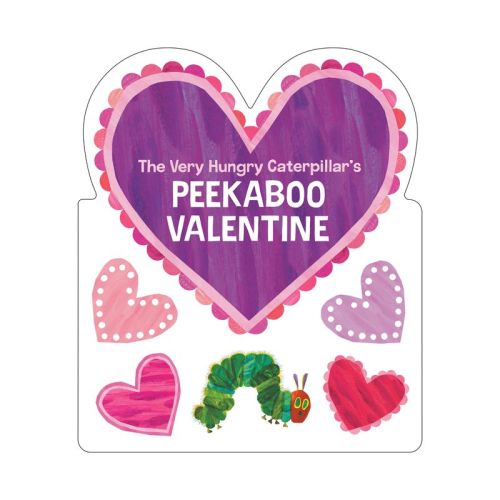 The Very Hungry Caterpillar's Peekaboo Valentine - by Eric Carle (Board Book)