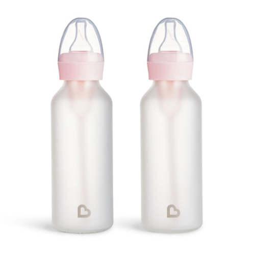 Bond™ Silicone Glass Bottle 4oz or 8oz, 2pk | Munchkin